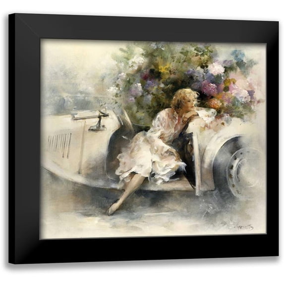 Haenraets, Willem 17x15 Black Modern Framed Museum Art Print Titled - Day dreaming