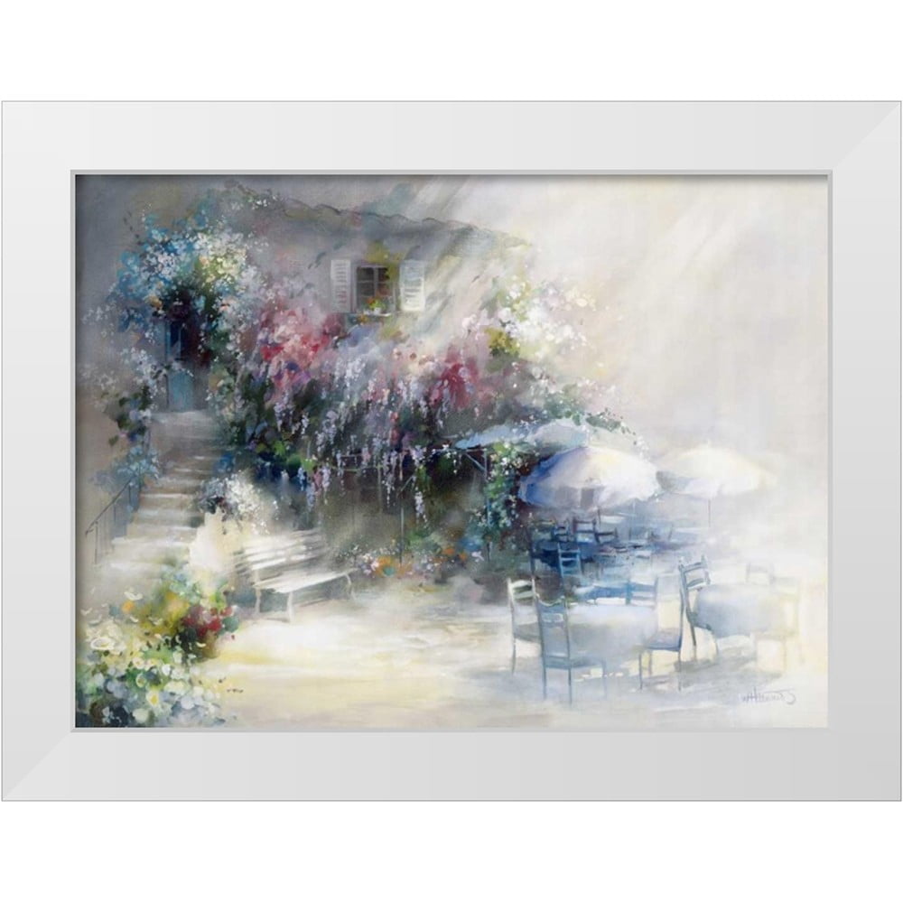 Haenraets, Willem 18x14 White Modern Wood Framed Museum Art Print