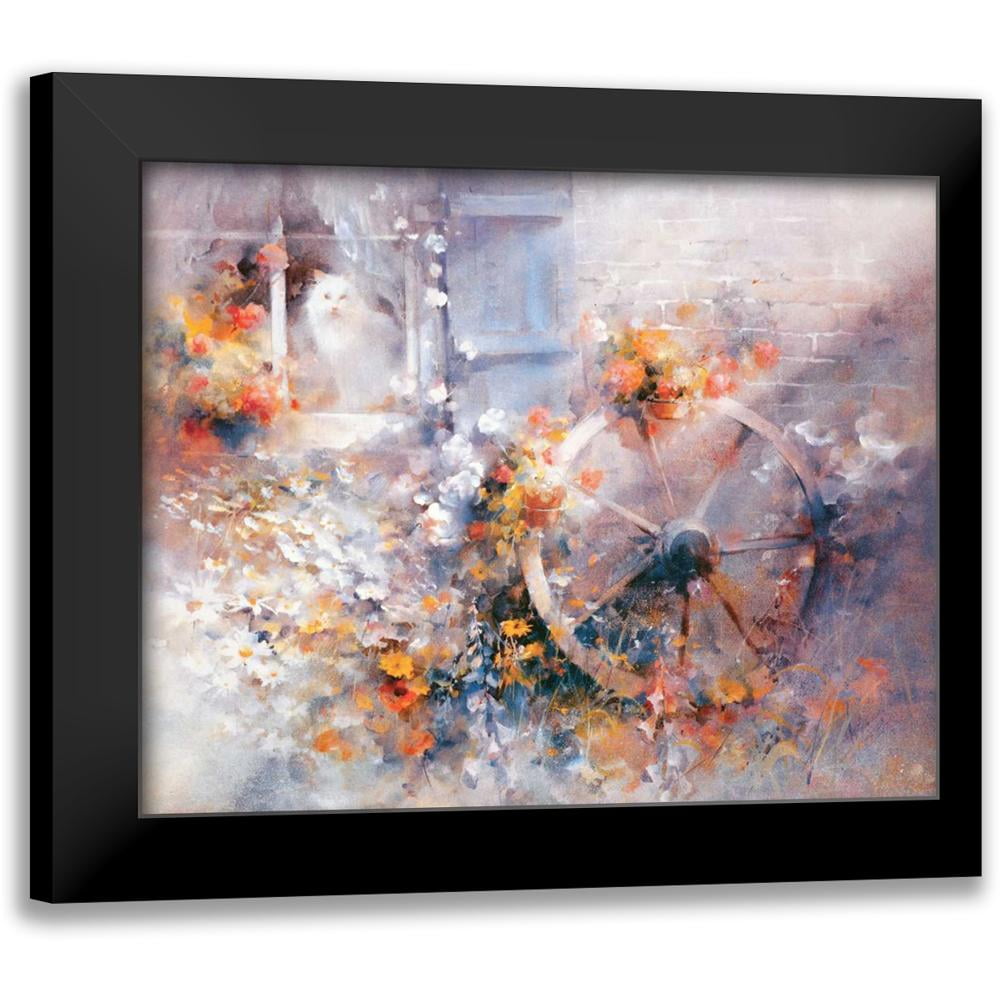 Haenraets, Willem 18x15 Black Ornate Wood Framed with Double