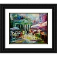 thumbnail image 1 of Haenraets, Willem 18x15 Black Ornate Wood Framed with Double Matting Museum Art Print Titled - Paris Market, 1 of 4