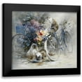 thumbnail image 1 of Haenraets, Willem 22x20 Black Modern Framed Museum Art Print Titled - Bicycle race, 1 of 5