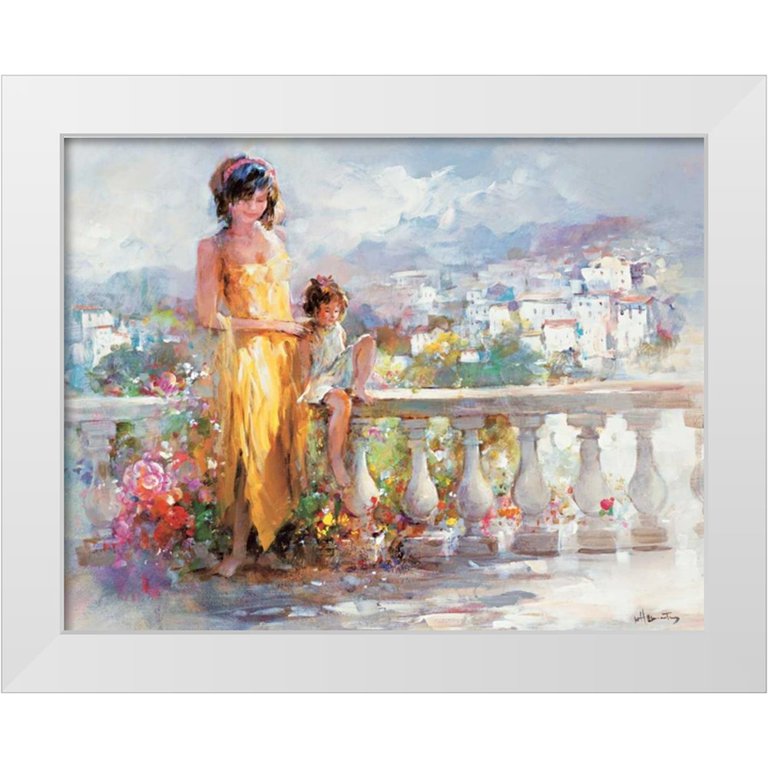 Willem Haenraets作 Haenraets, Willem 24x19 White Modern Wood Framed Museum Art Print