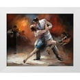 thumbnail image 1 of Haenraets, Willem 24x20 White Modern Wood Framed Museum Art Print Titled - Tango Argentino IV, 1 of 4