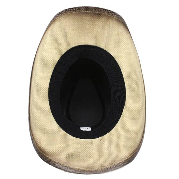 HaevnNest Cowboy Hat Classical Wide Brimmed S Casual Hat Gift for Father Uncle