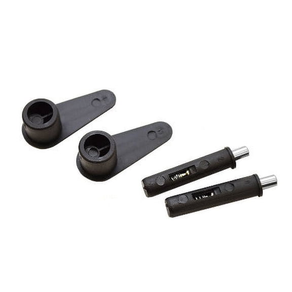 Hafele Boat Pivot Hinge 361.22.310 | Pursuit Plastic Black (Set)