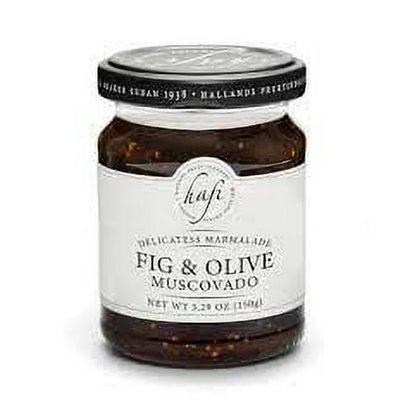 Hafi Fig and Olive Muscovado Marmalade Jar 5.29oz