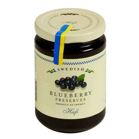Hafi Swedish Blueberry Preserves, 14.1 oz