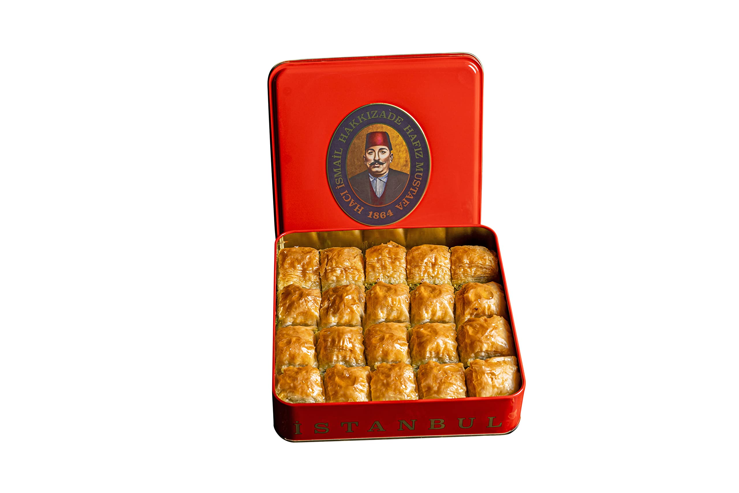 Hafiz Mustafa 1864 Istanbul Baklava Pastry Box Baked Baklava Dessert