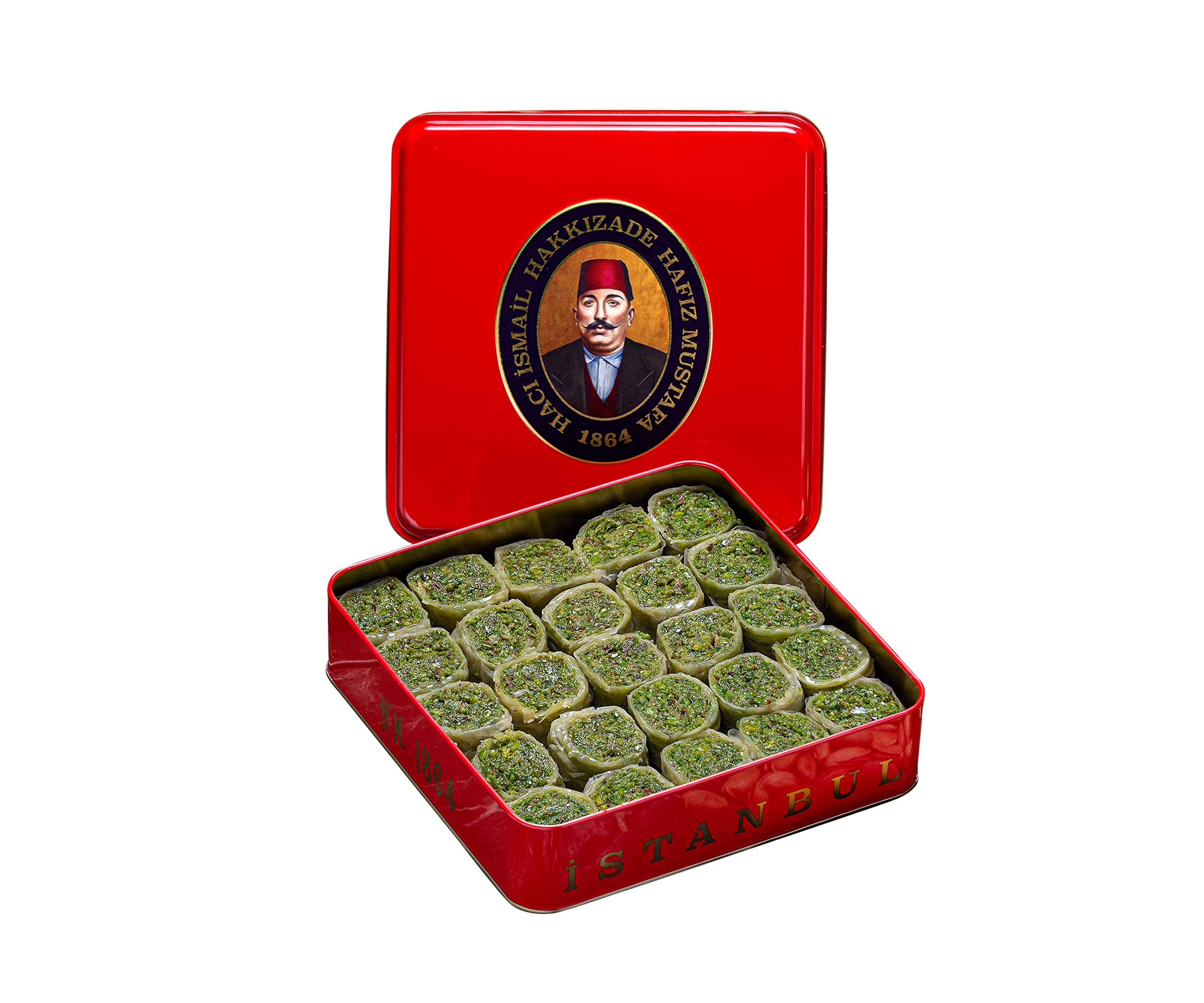 Hafiz Mustafa 1864 Istanbul Baklava Pastry Box Baked Baklava Dessert