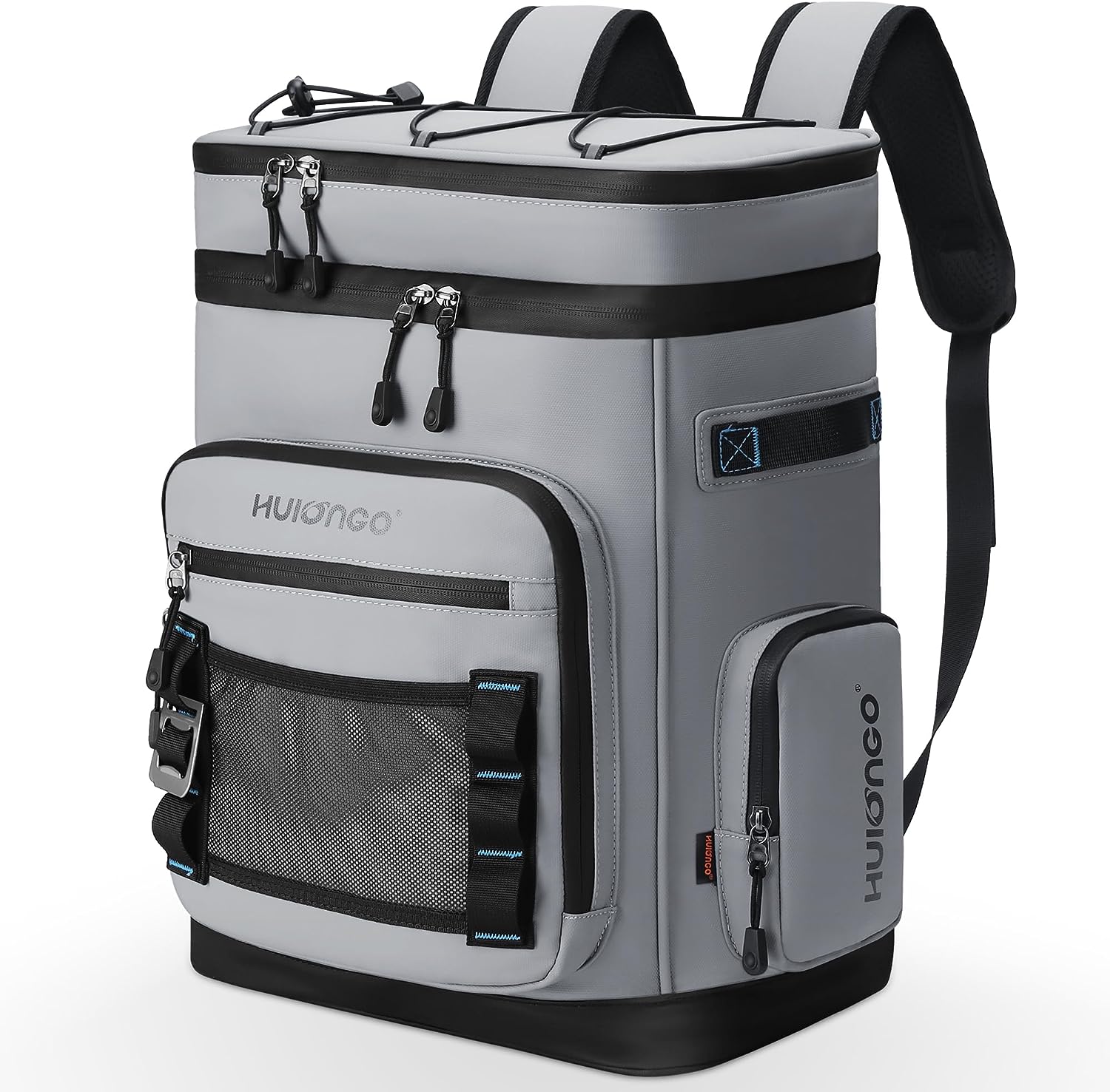 Hafmall 2 Compartment Cooler Backpack, 48 Cans Large Leakproof