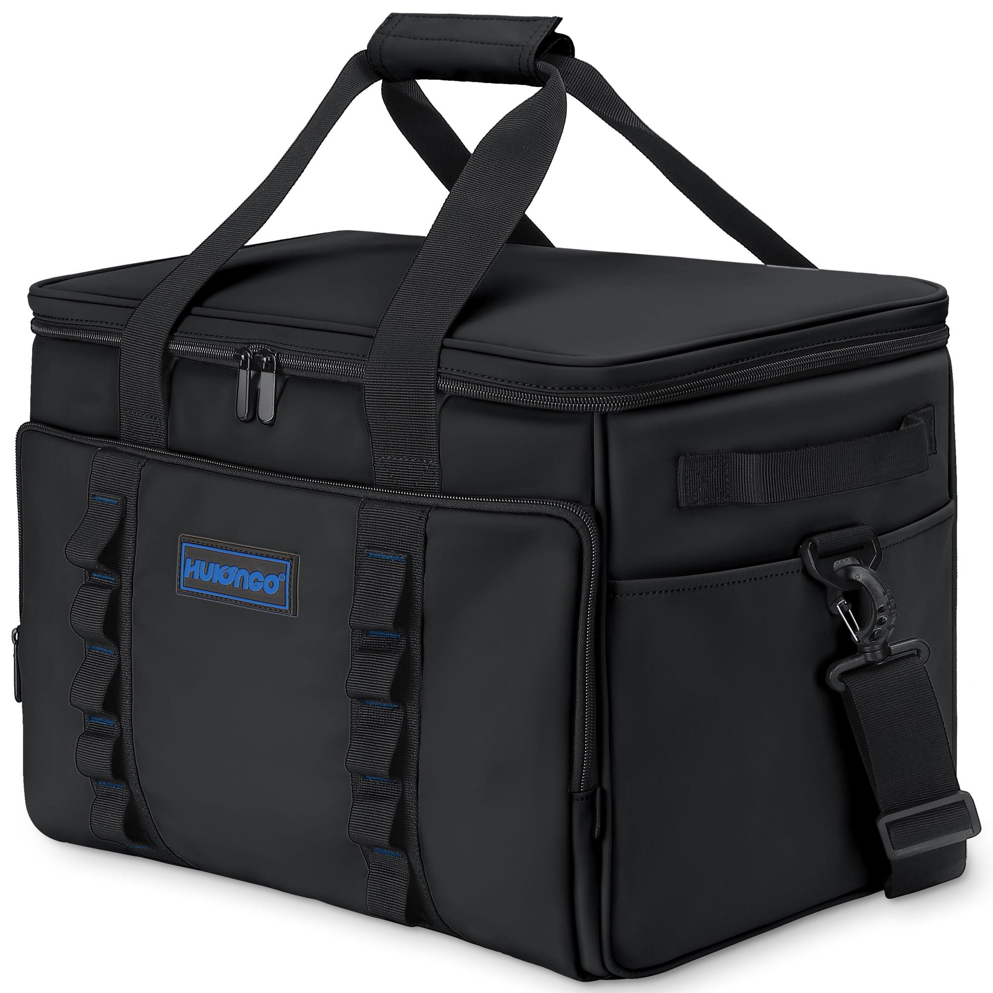 Hafmall Cooler Bag 48 Cans Collapsible Soft Cooler, Black