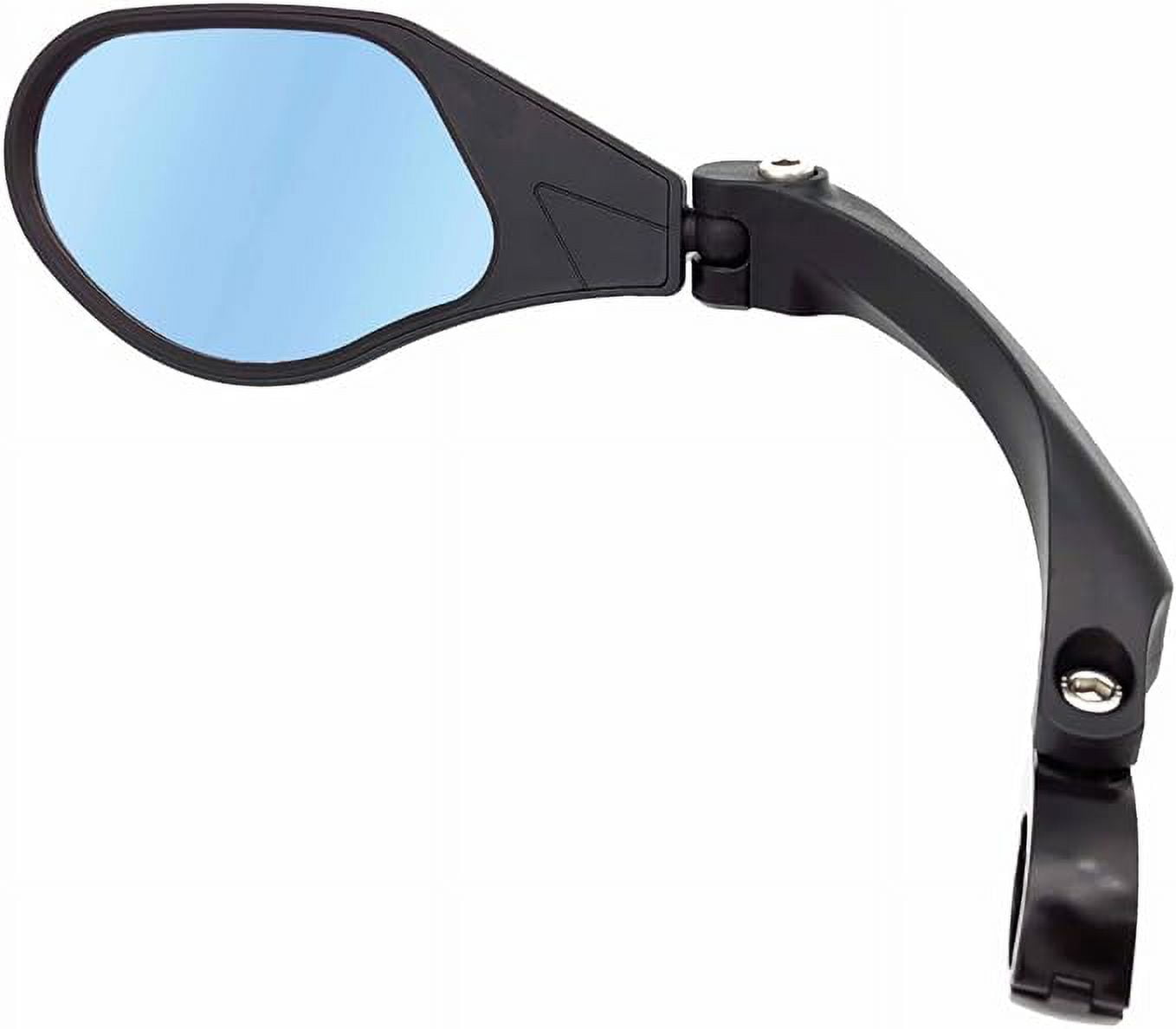Hafny New Handlebar Bike Mirror, HD,BlastResistant, Glass Lens, HF