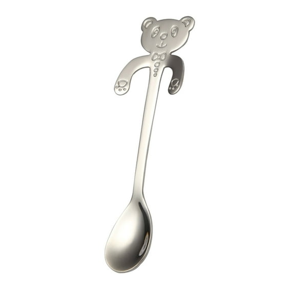 Haful 1 Pc Spoon Coffee Spoon Mini Bear Hugging Spoon Tea Soup Sugar Dessert Seasoning Spoon Hanging Cup Spoon