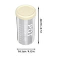 thumbnail image 1 of Haful Airtight Food Storage Containers with Lids Plastic Kitchen and Pantry Organization Canisters for Cereal Dry Food Flour and Sugar , A Food Can, 1 of 8