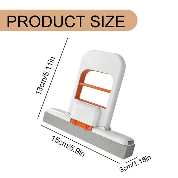 Haful Boxed Mini Mop + Replaceable Headfoldable Desktop Mop Portable Cleaning Sponge Mop and Dry Use Cleaning System Self Short Mops Effectively Replace Rags for Bathroom Kitchen and Living