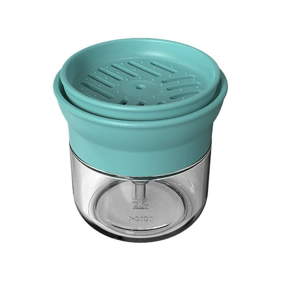 Haful Cleaning Balls Lotion Dispenser Countertop Kitchen Dishwashing Liquid Box Glass Laundry Liquid Bottle Refillable 280Ml/9.9Oz Soap Pump, An Automatic Soap Liquid Box