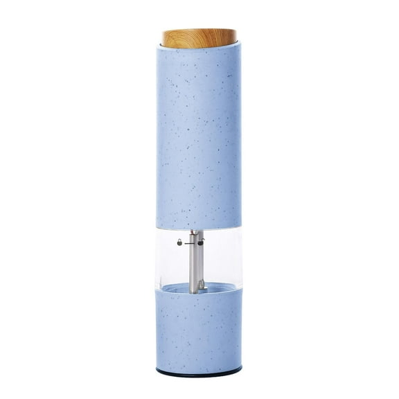 Haful Pepper Grinder Electric Pepper Mill Adjustable Crude Kitchen Tool (Color : Green) 、Blue、、White), 1X Environmentally Friendly Electric Salt and Pepper Grinder