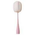 thumbnail image 1 of Haful the Pink Cleaning Brush Can Be Used As A Standing Long-Handled Baby Bottle Brush Or Sponge Cup Brushsponge Clean Brush with Plastic Handle for Coffee Glasses Pot Milk Cup Mugs Wine, 1 of 7
