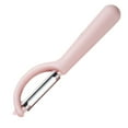 thumbnail image 1 of Haful Pink Multi-Functional Peeler, P-Type Sugarcane Knife, Peeler for Peeling Apples, Potatoes, Pumpkins, Vegetables and Fruits, Stainless Steel Peelerstainless Steel Fruit Household, 1 of 4