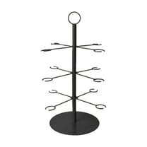 Haful Rack Festive Multi Display Stand Holiday Champagne Tree Tree Stand for Drinks Tower Wine Glass Display Holder for Bar Wedding Event Beverage Serving Centerpiece(3 )