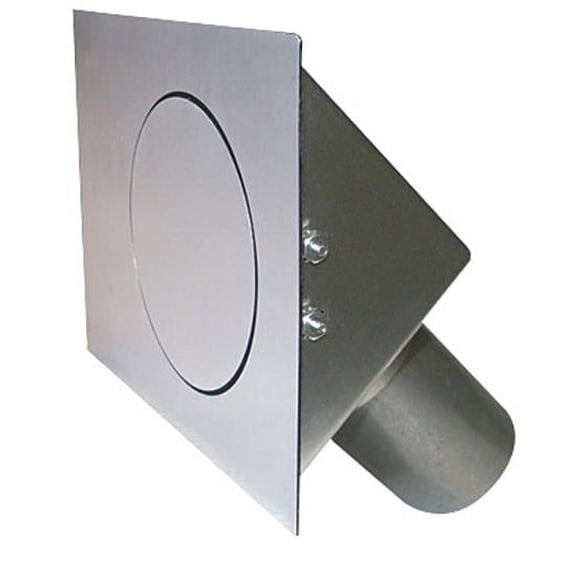 Hagan Street Rods 450 VFP 45 Deg. Flat Series RH Hinge Oval Fuel Door