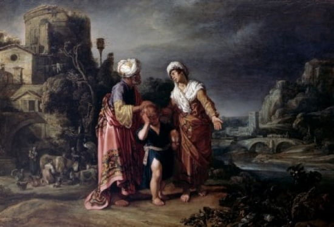 Hagars Expulsion by Pieter Lastman (1583-1633) Canvas Art - Pieter Lastman (24 x 36)