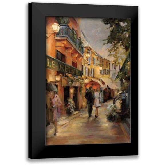 Hageman, Marilyn 11x14 Black Modern Framed Museum Art Print Titled - Evening in Paris