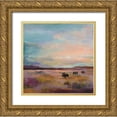 thumbnail image 1 of Hageman, Marilyn 12x12 Gold Ornate Wood Framed with Double Matting Museum Art Print Titled - Buffalo Under Big Sky, 1 of 4