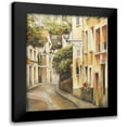 thumbnail image 1 of Hageman, Marilyn 12x14 Black Modern Framed Museum Art Print Titled - Montmartre II, 1 of 5