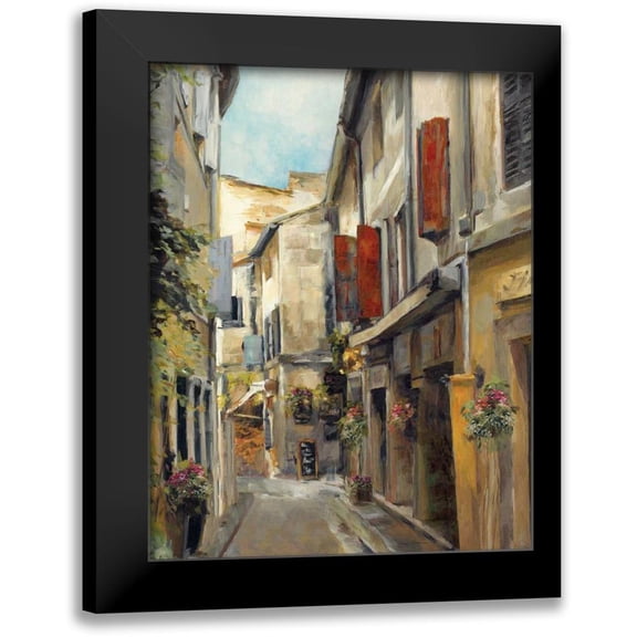 Hageman, Marilyn 12x14 Black Modern Framed Museum Art Print Titled - Old Town I