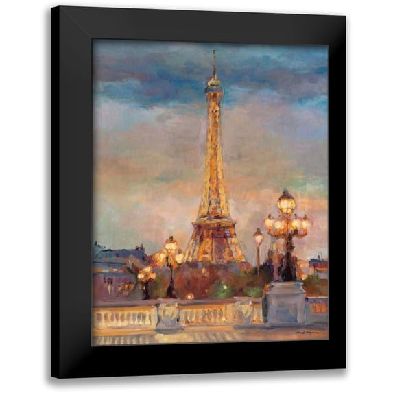 Hageman, Marilyn 12x14 Black Modern Framed Museum Art Print Titled - The Beginning of Evening