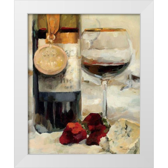 Hageman, Marilyn 12x14 White Modern Wood Framed Museum Art Print Titled - Award Winning Wine II