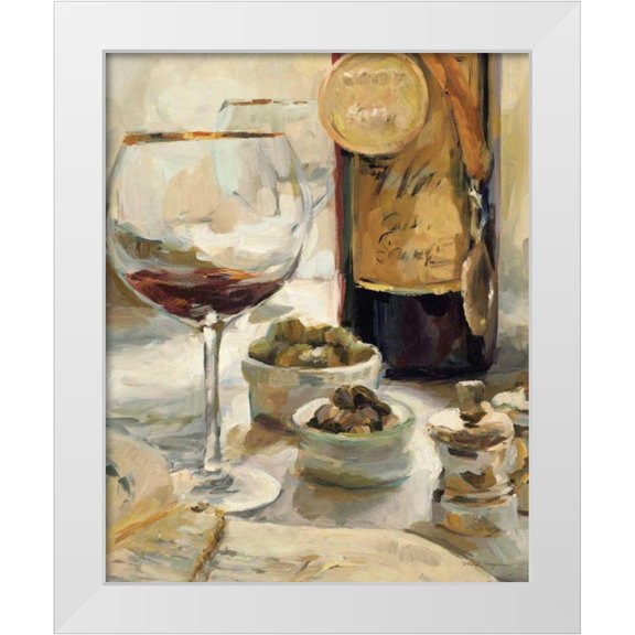 Hageman, Marilyn 12x14 White Modern Wood Framed Museum Art Print Titled - Award Winning Wine I