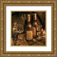 thumbnail image 1 of Hageman, Marilyn 15x15 Gold Ornate Wood Framed with Double Matting Museum Art Print Titled - Wine Making, 1 of 4