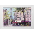 thumbnail image 1 of Hageman, Marilyn 18x13 White Modern Wood Framed Museum Art Print Titled - Springtime in Paris Pink, 1 of 4