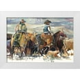 thumbnail image 1 of Hageman, Marilyn 18x13 White Modern Wood Framed Museum Art Print Titled - The Roundup, 1 of 4
