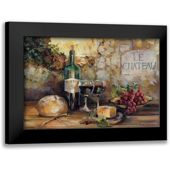 Hageman, Marilyn 24x17 Black Modern Framed Museum Art Print Titled - Le Chateau - WAG