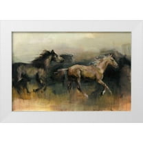 Hageman, Marilyn 24x17 White Modern Wood Framed Museum Art Print Titled - Roaming the West