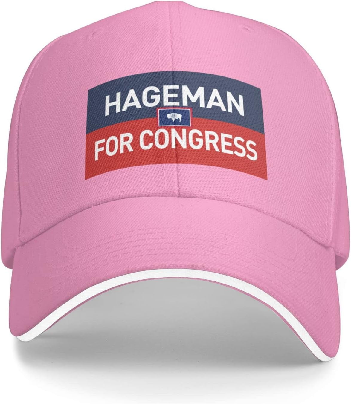 Hageman for Wyoming Trucker Hat Hageman for Congress Baseball Cap Black ...