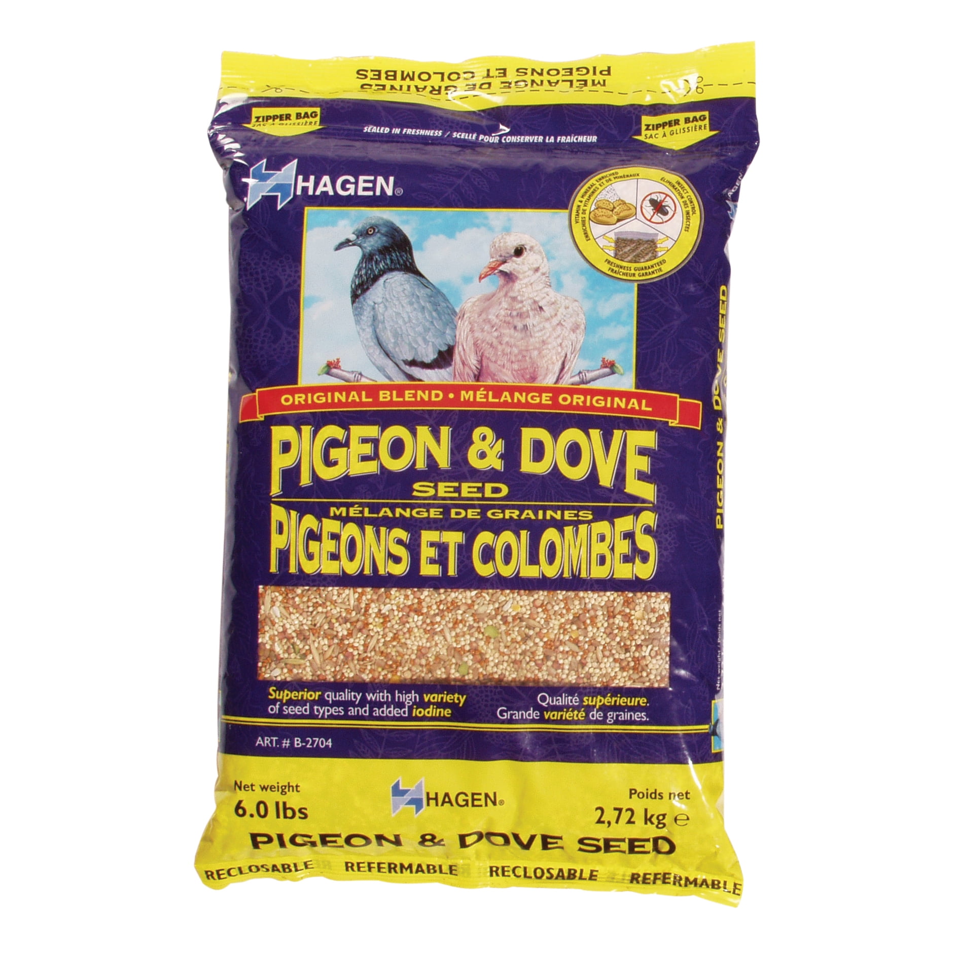 Hagen Pigeon & Dove Staple Seeds, 6 Pounds