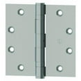 thumbnail image 1 of Hager 1279426DNRP 4 in. x 4 in. Square Corner Plain Bearing Mortise Hinge - Set of 2, 1 of 1