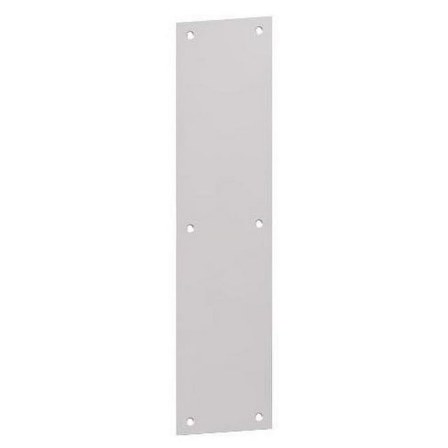 Hager 30S-4X16 4" X 16" Beveled Square Corner Push Plate .050" Thick From The Push Plates