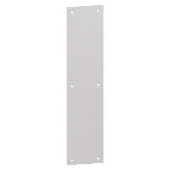 Hager 30S-4X16 4" X 16" Beveled Square Corner Push Plate .050" Thick From The Push Plates