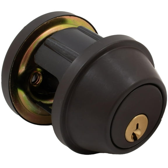 Hager 3215 Single Cylinder Deadbolt - Oil Rubbed Bronze
