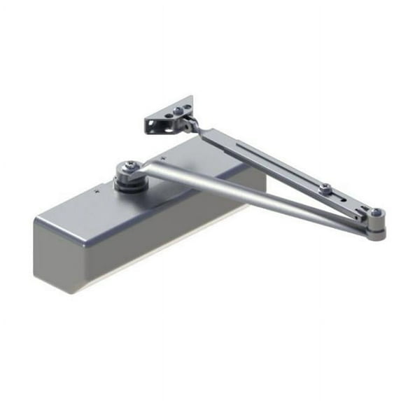 Hager 5300M16ALM Multi-Mount 1-6 Adjustable Regular Door Closer, Aluminum