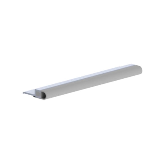 Hager 891SV 72X84 MIL Jamb Weather Strip Vinyl Insert 72 by 84 Milled Aluminum