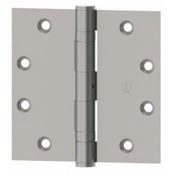 Hager BB1279541226D 5 x 4.5 in. Full Mortise Standard Weight Ball Bearing Hinge, No. 010457 Satin Chrome