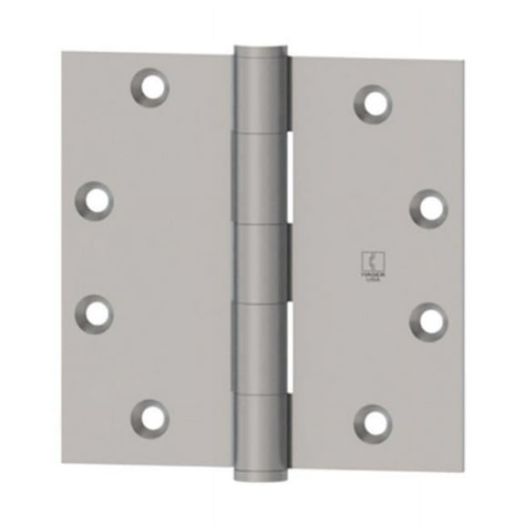 Hager Hinge 1279412PNRP.BX 4.5 x 4.5 Full Mortise Five Knuckle Plain Bearing Hinge - Prime Coat