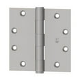 thumbnail image 1 of Hager Hinge RC1279426D14 4 x 4 in. 0.25 in. Radius Full Mortise Standard Weight Plain Bearing Hinge, Satin Chrome, 1 of 1