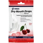 Hager Pharma Dry Mouth Drops with Xylitol, Cherry 2 oz Pack of 2